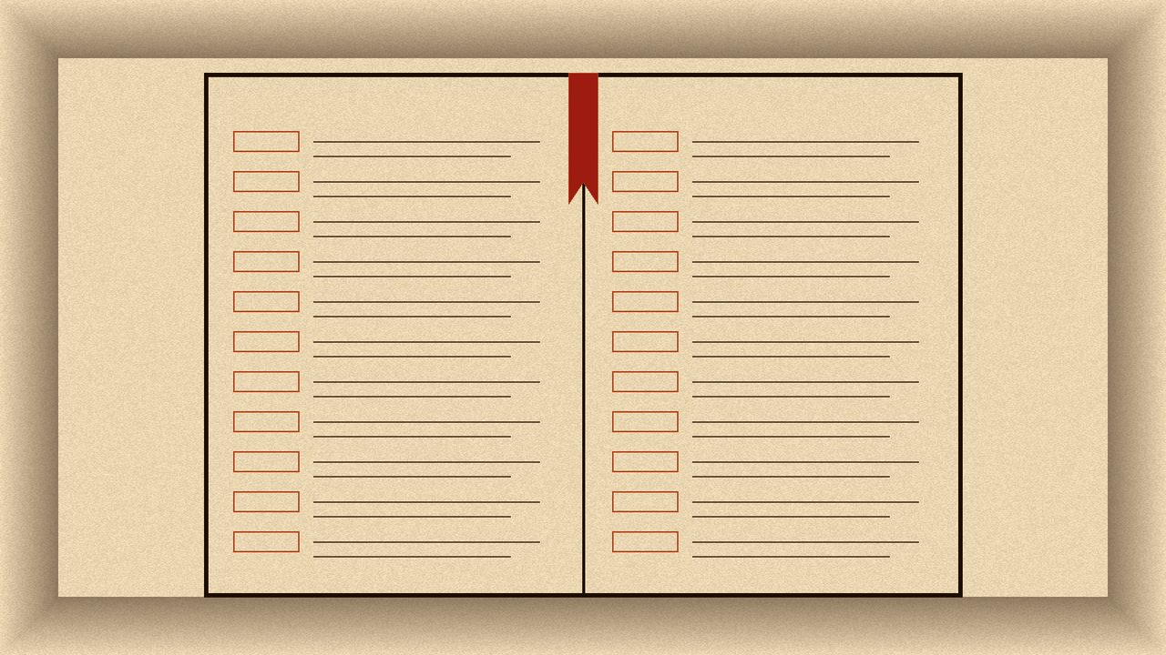 Open campaign journal with dated entry lines
